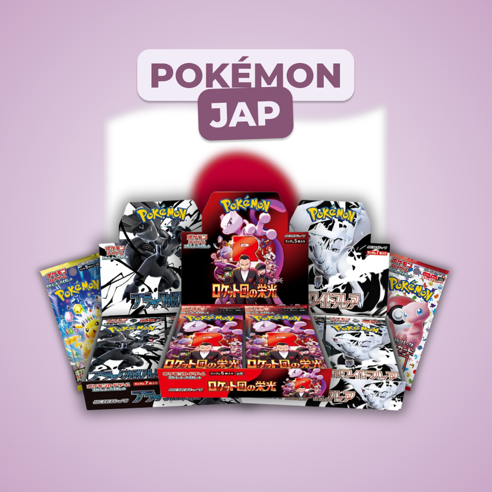 Produits Pokémon Japonais officiels
