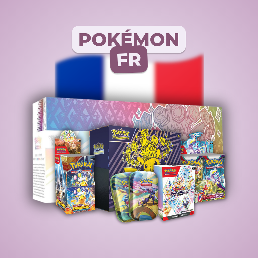 Produits Pokémon français officiels