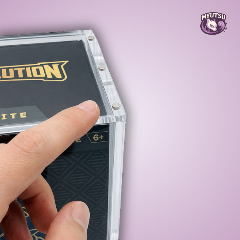 Boîtier Acrylique Premium pour ETB Pokémon – Protection Transparente Haute Qualité
